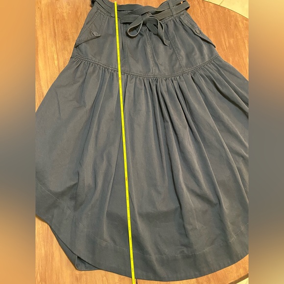 Ulla Johnson Griffin Gathered-Detail Tie Waist Skirt Size 6 - Picture 12 of 12